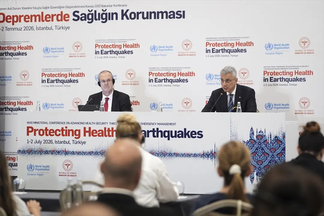 DSÖ Avrupa Bölge Direktörü Kluge, Sağlık Bakanı Memişoğlu ile ortak basın toplantısında konuştu: