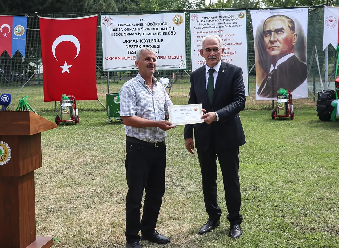 Orman köylülerine faizsiz kredi ve hibe