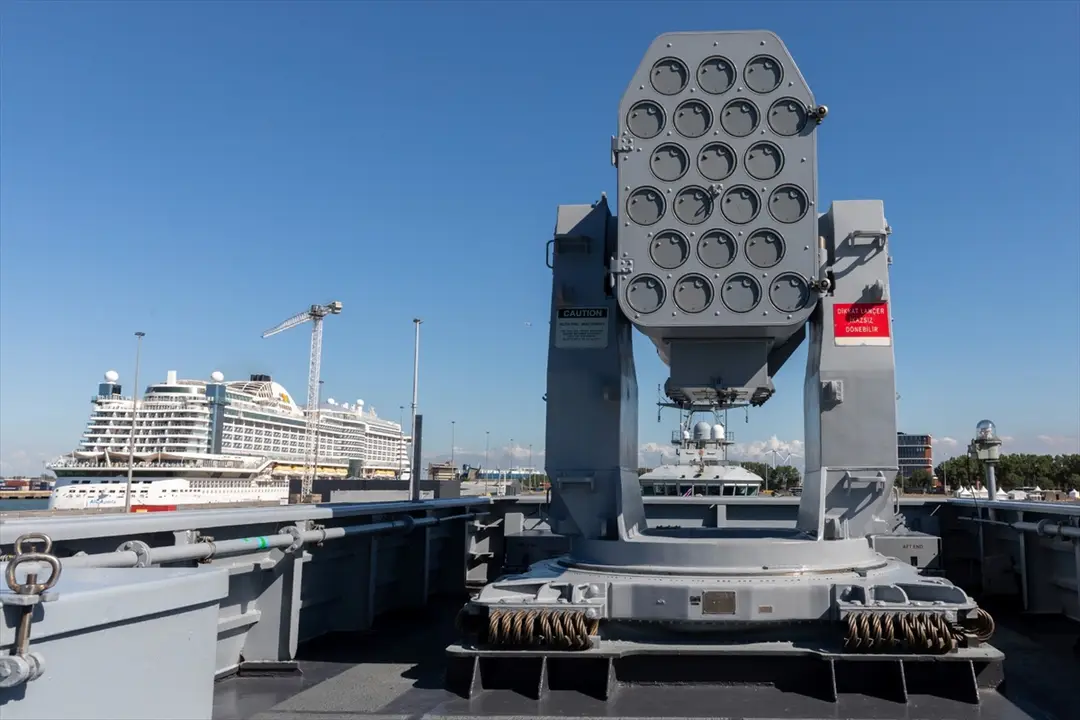 TCG Burgazada Belçika'da halkın ziyaretine açılacak