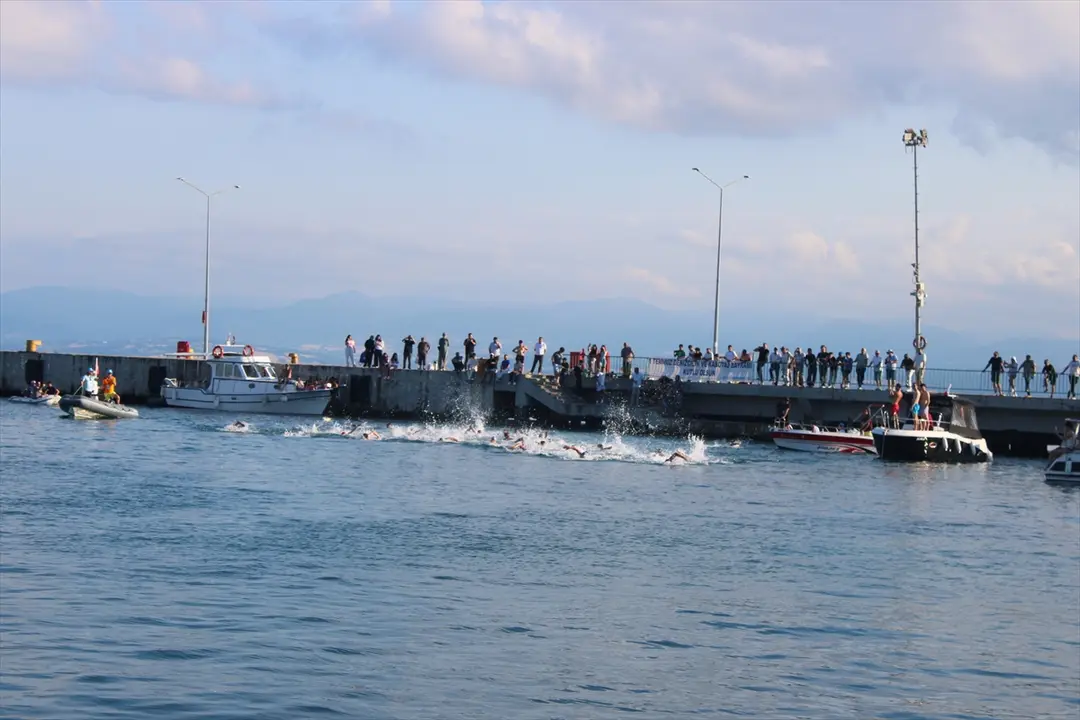Sinop'ta Kabotaj Bayramı'nda koç ve altın için yarışıldı