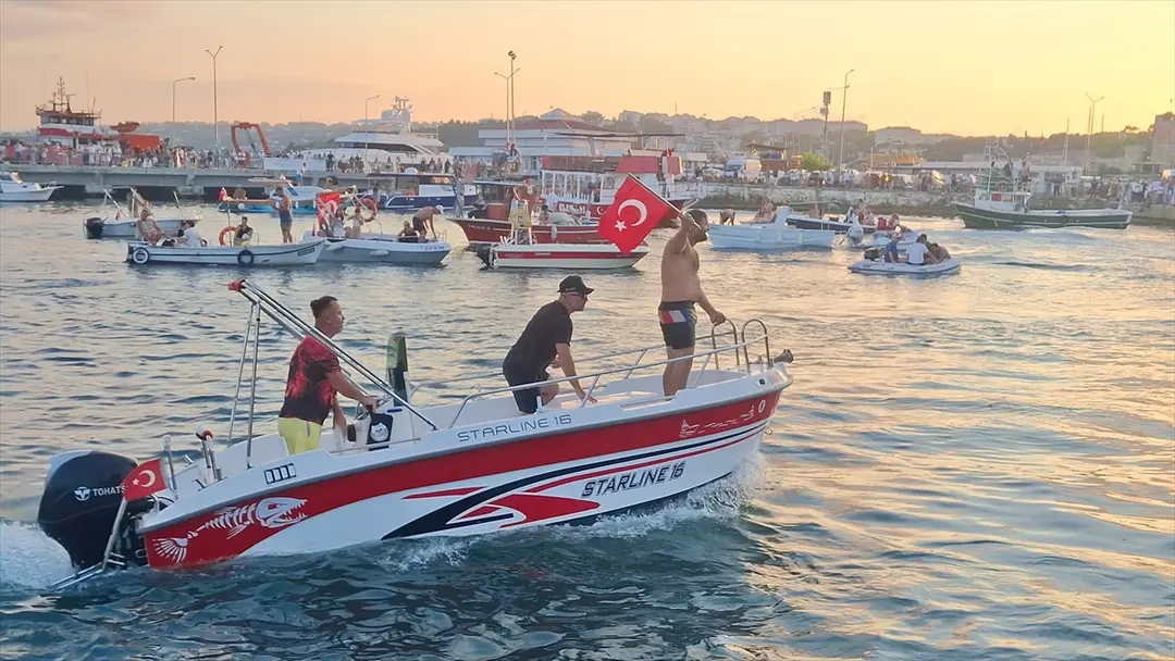 Sinop'ta Kabotaj Bayramı'nda koç ve altın için yarışıldı