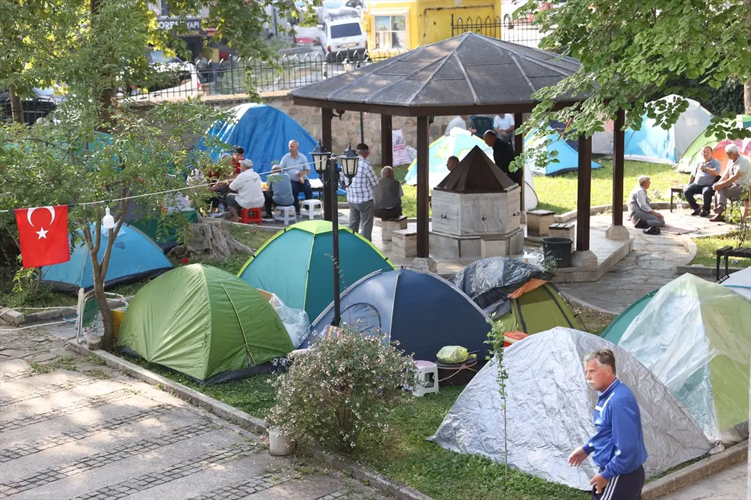 Kırkpınar tutkusu çadırları doldurdu