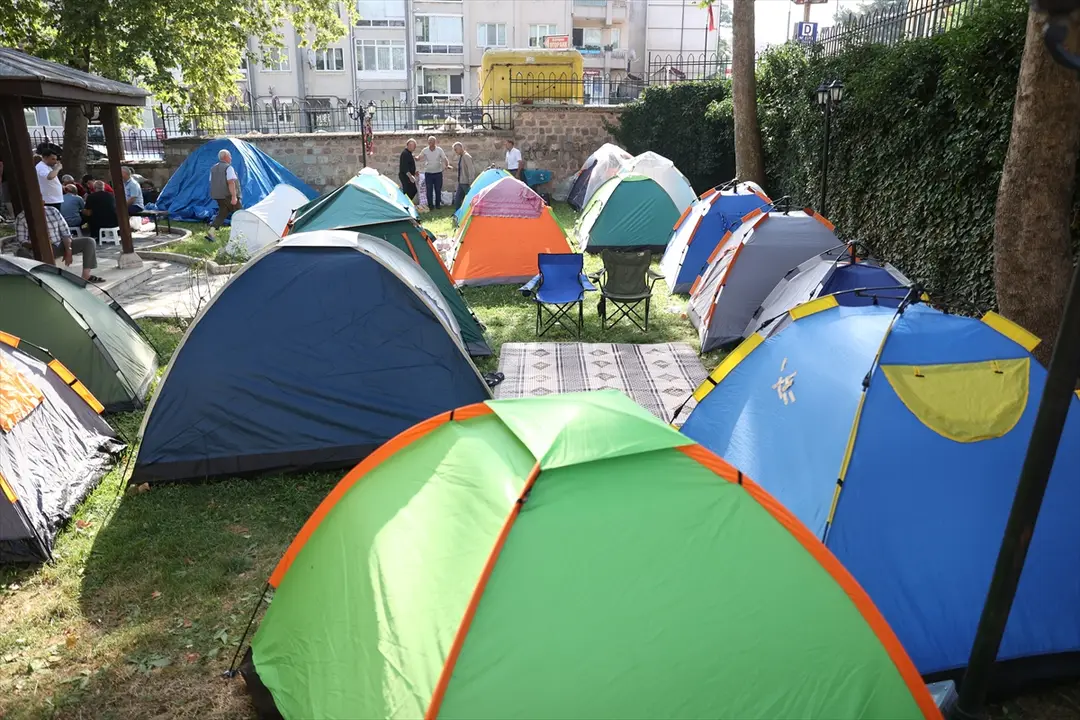 Kırkpınar tutkusu çadırları doldurdu
