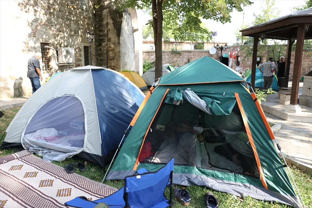 Kırkpınar tutkusu çadırları doldurdu
