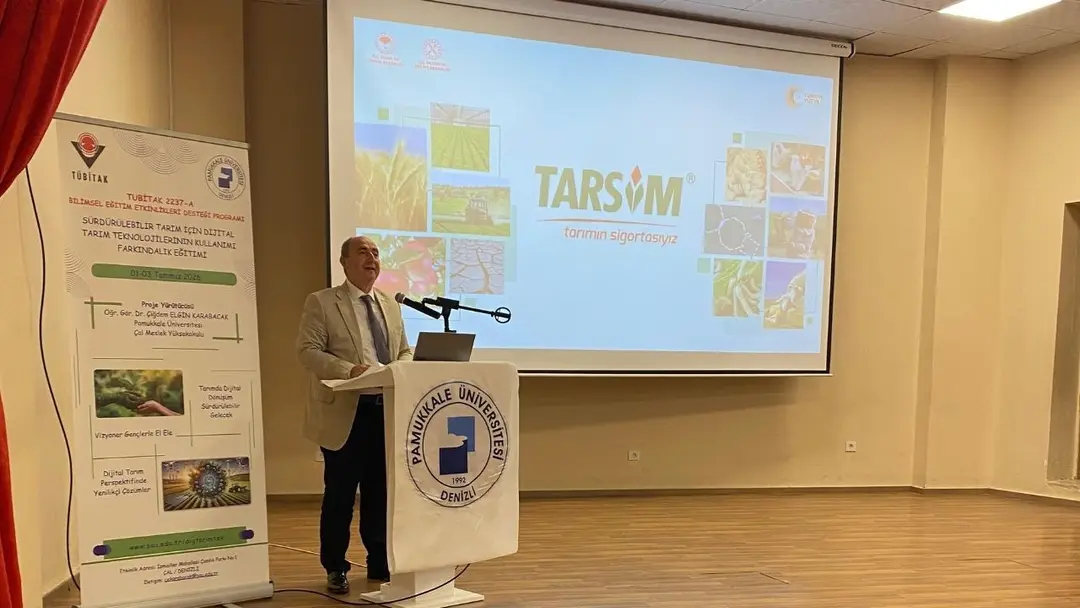 TARSİM: Dijital tarım eğitimine katıldık