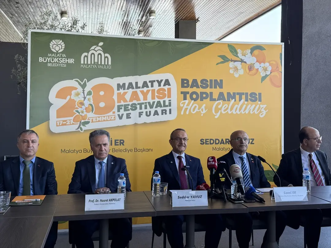 Malatya Kayısı Festivali 17-21 Temmuz'da