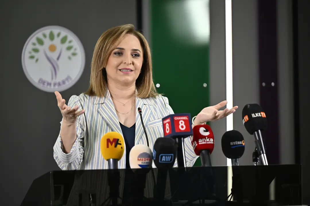 DEM Parti Sözcüsü Doğan, basın toplantısı düzenledi