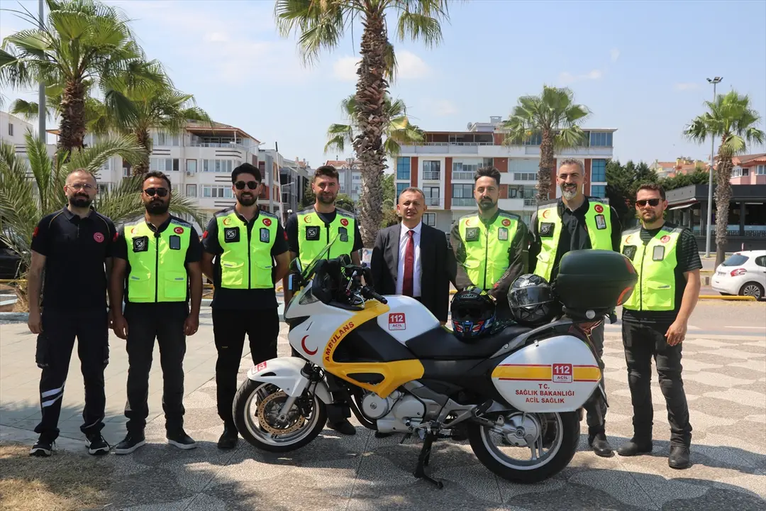 Yoğun trafikte hastalara ilk müdahaleyi motosikletli sağlık ekibi yapacak