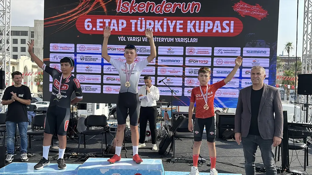 Bisiklette Türkiye Kupası 6. Etap Puanlı Yol Yarışları, Hatay'da başladı