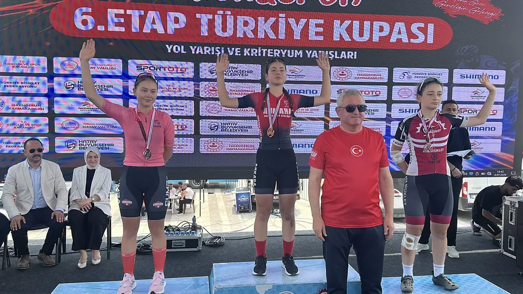 Bisiklette Türkiye Kupası 6. Etap Puanlı Yol Yarışları, Hatay'da sona erdi