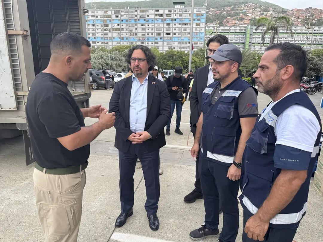 TİKA deprem felaketinden etkilenen Venezuela'ya çok sayıda ekipman desteğinde bulundu