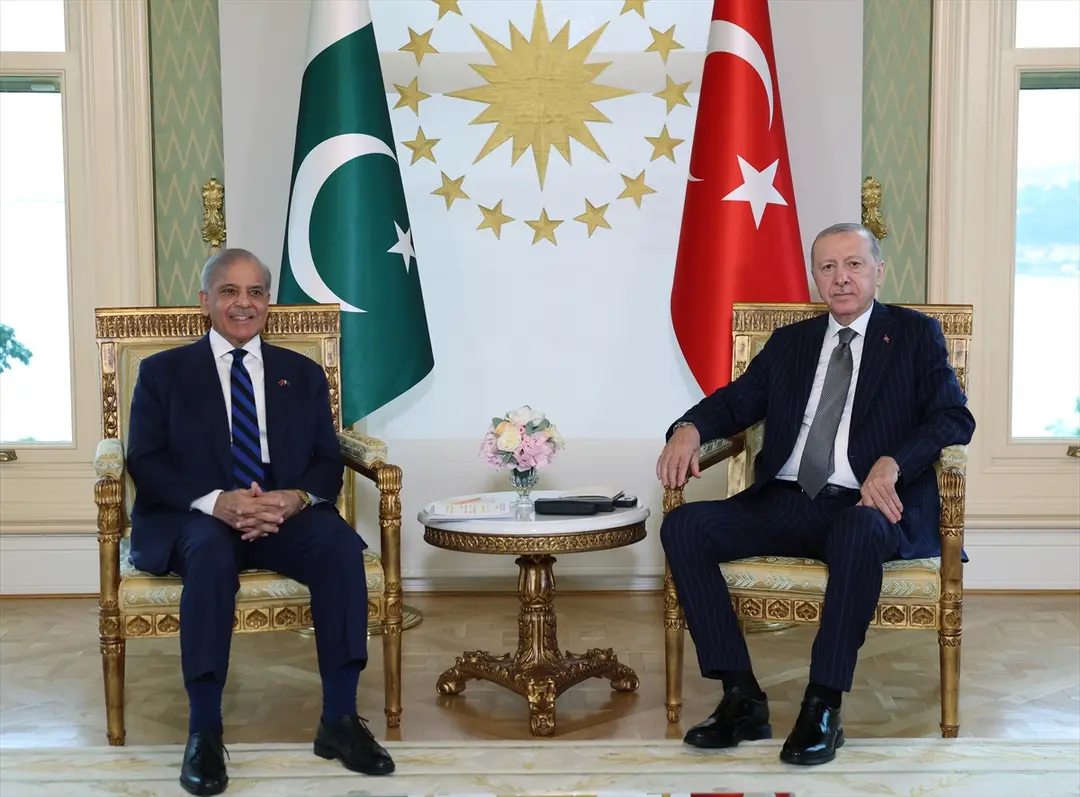 Cumhurbaşkanı Erdoğan'ın Pakistan Başbakanı Şerif ile görüşmesi başladı