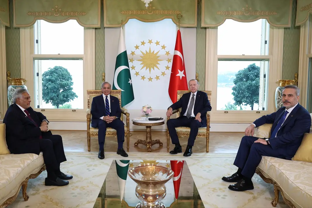 Cumhurbaşkanı Erdoğan'ın Pakistan Başbakanı Şerif ile görüşmesi başladı