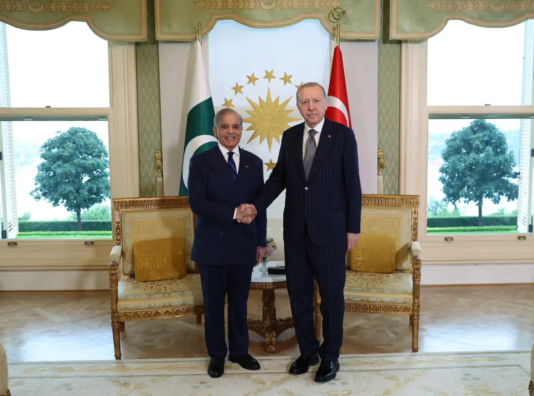 Cumhurbaşkanı Erdoğan'ın Pakistan Başbakanı Şerif ile görüşmesi başladı