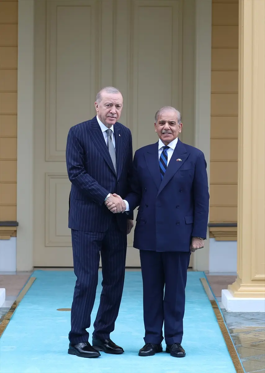 Cumhurbaşkanı Erdoğan'ın Pakistan Başbakanı Şerif ile görüşmesi başladı