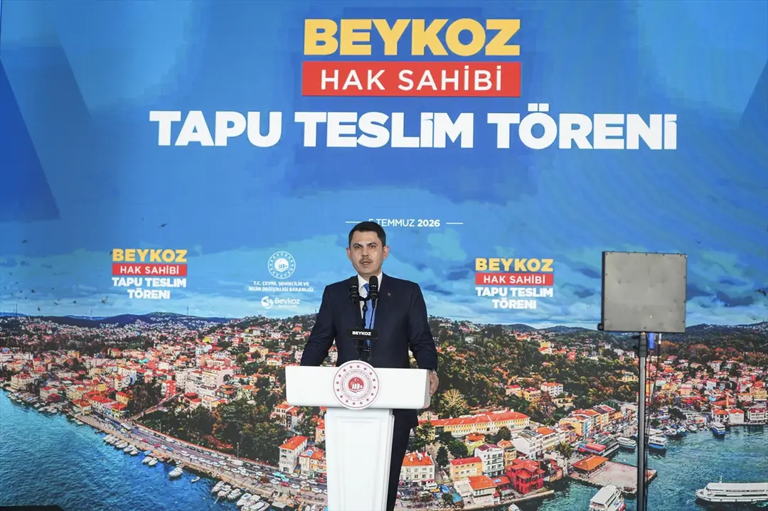 Beykoz'da 1071 hak sahibi tapusuna kavuştu