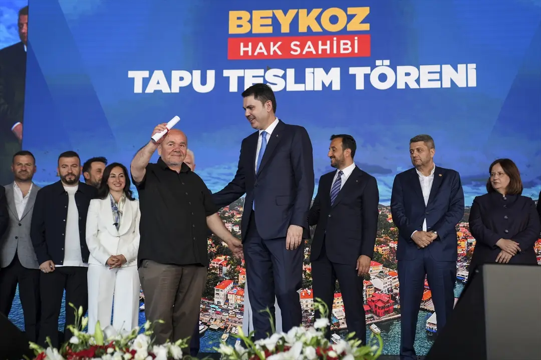 Beykoz'da 1071 hak sahibi tapusuna kavuştu
