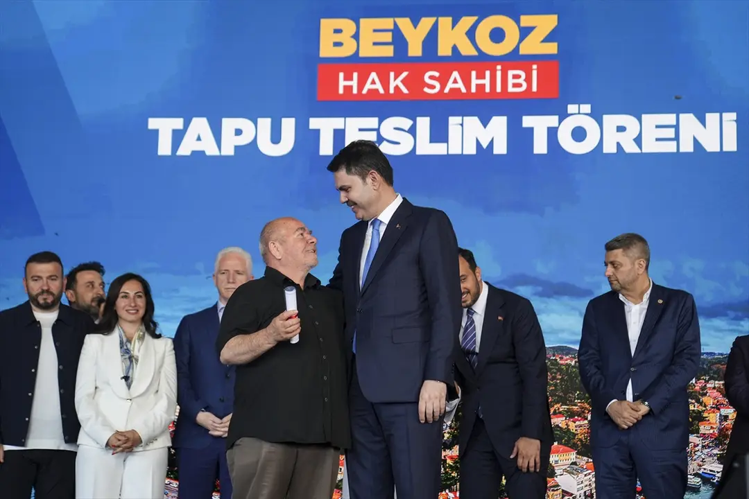 Beykoz'da 1071 hak sahibi tapusuna kavuştu