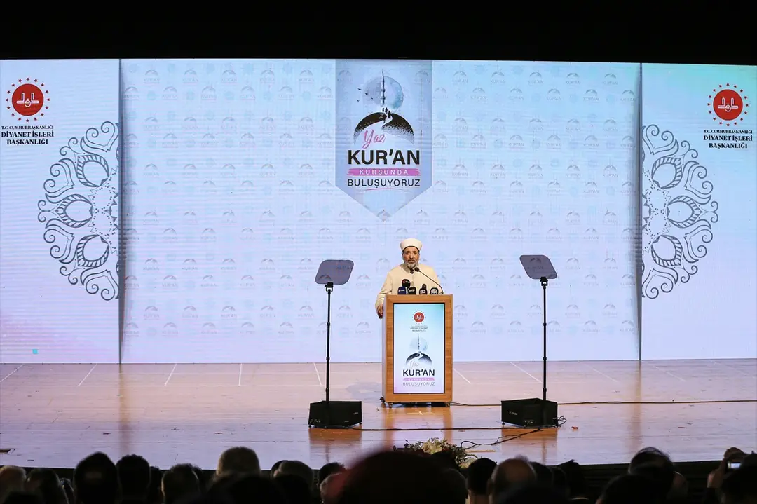 Diyanet İşleri Başkanı Arpaguş, Bursa'da "2026 Yılı Yaz Kur'an Kursları Açılış Programı"na katıldı: