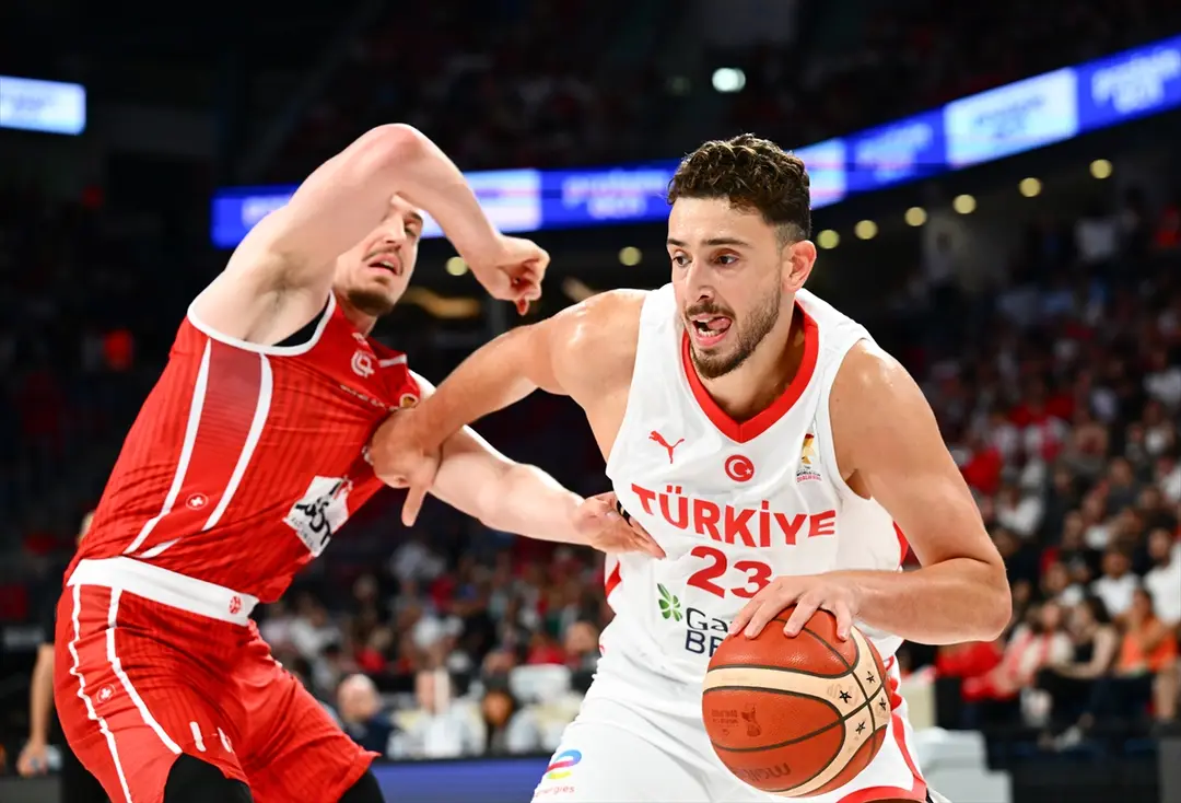 A Milli Takım: 95-72 İsviçre