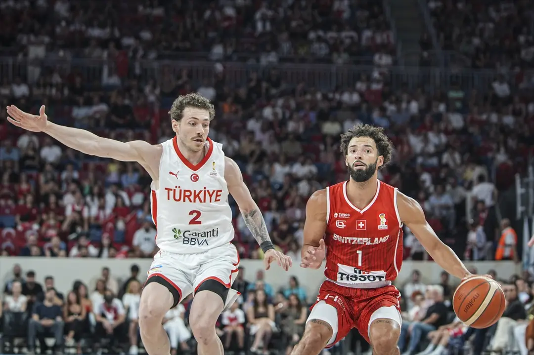 A Milli Takım: 95-72 İsviçre