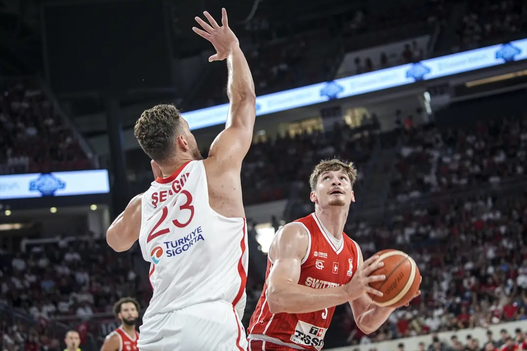 A Milli Takım: 95-72 İsviçre