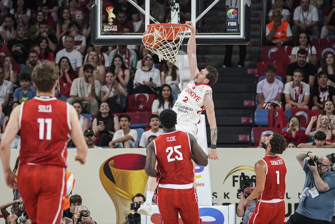 A Milli Takım: 95-72 İsviçre