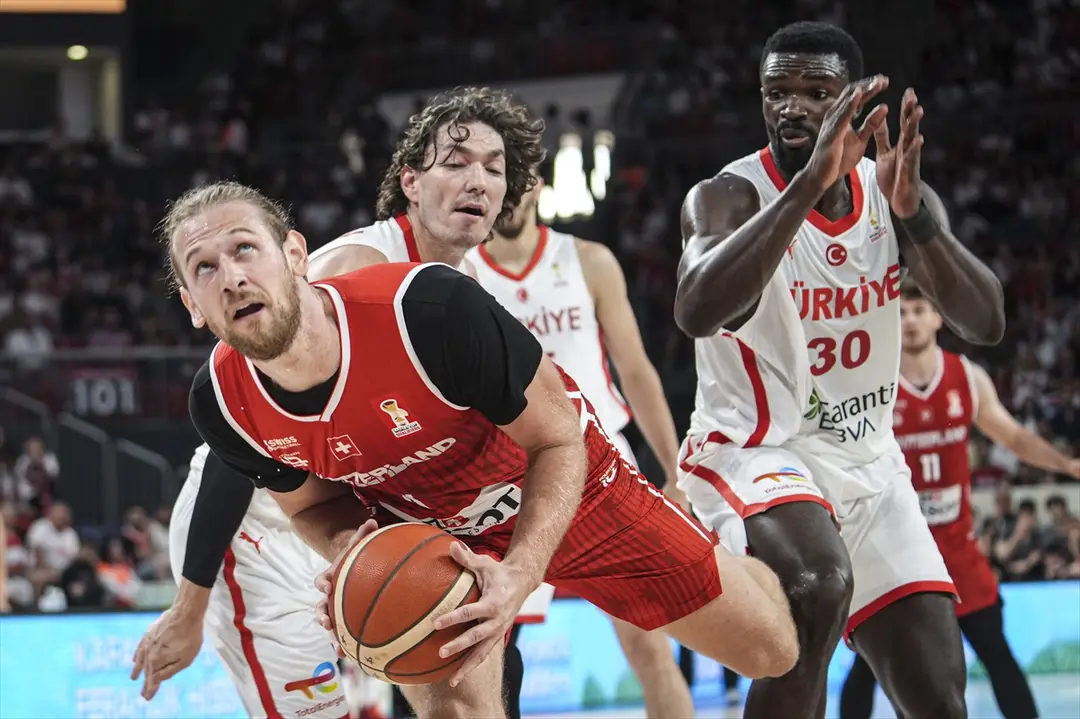 A Milli Takım: 95-72 İsviçre