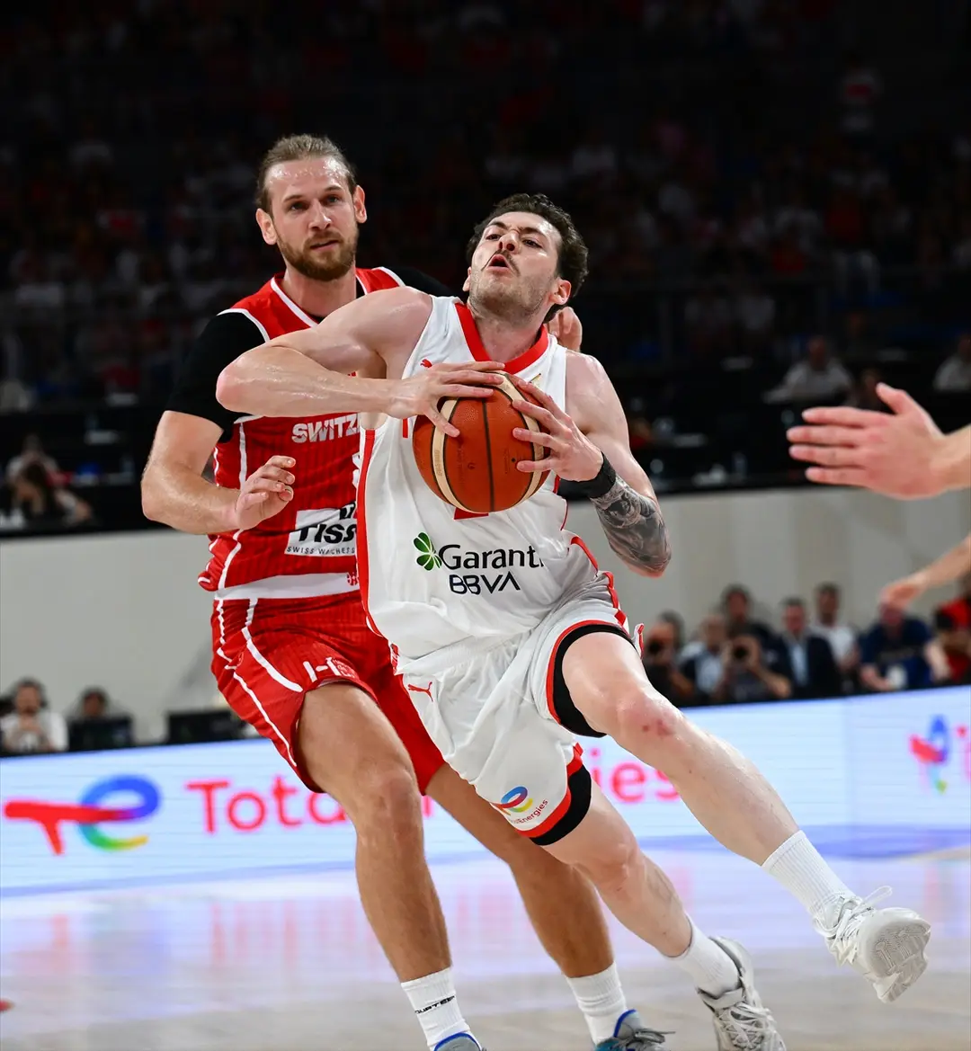 A Milli Takım: 95-72 İsviçre