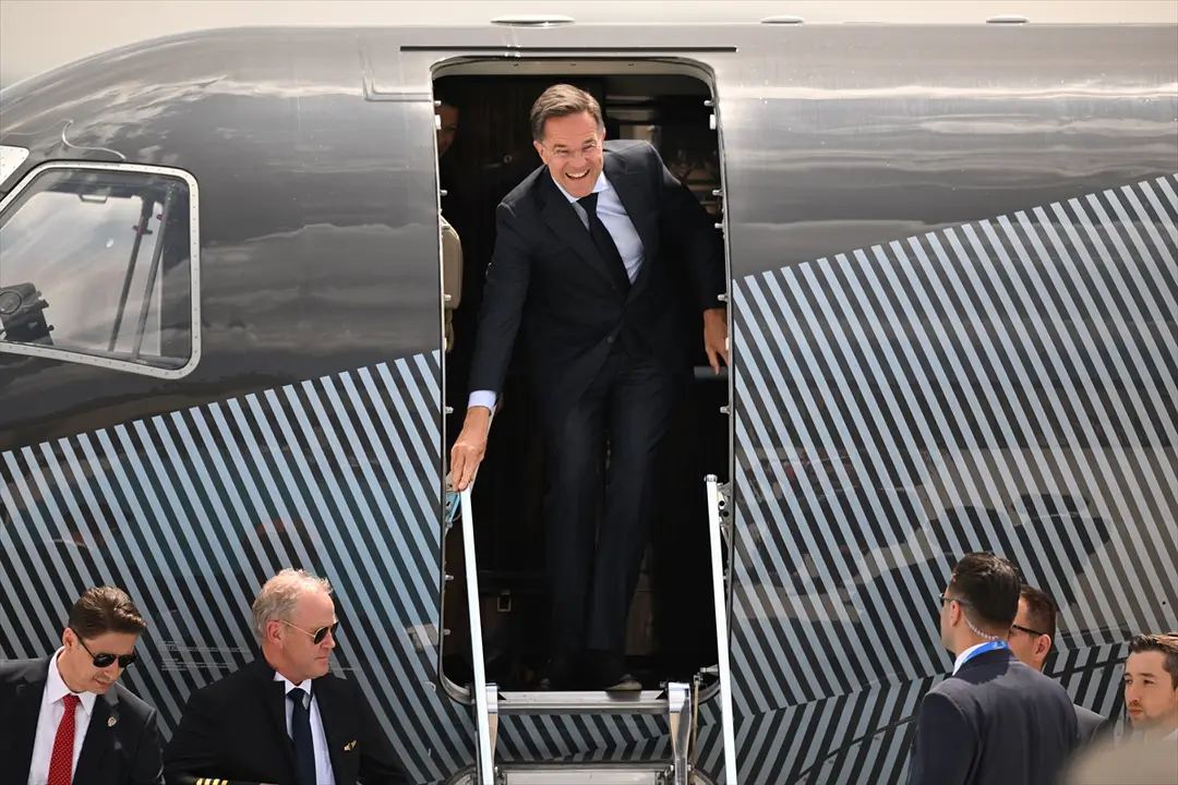 Rutte Ankara'ya geldi