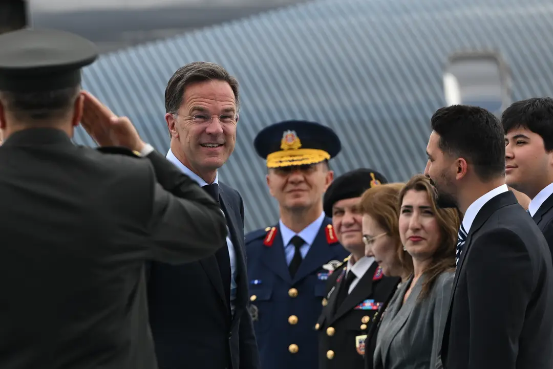 Rutte Ankara'ya geldi