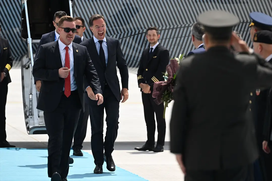Rutte Ankara'ya geldi