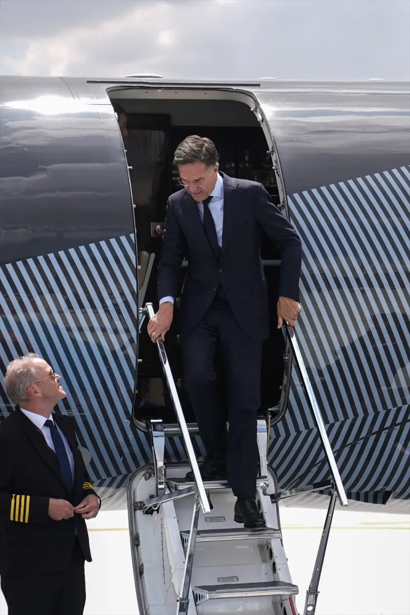 Rutte Ankara'ya geldi