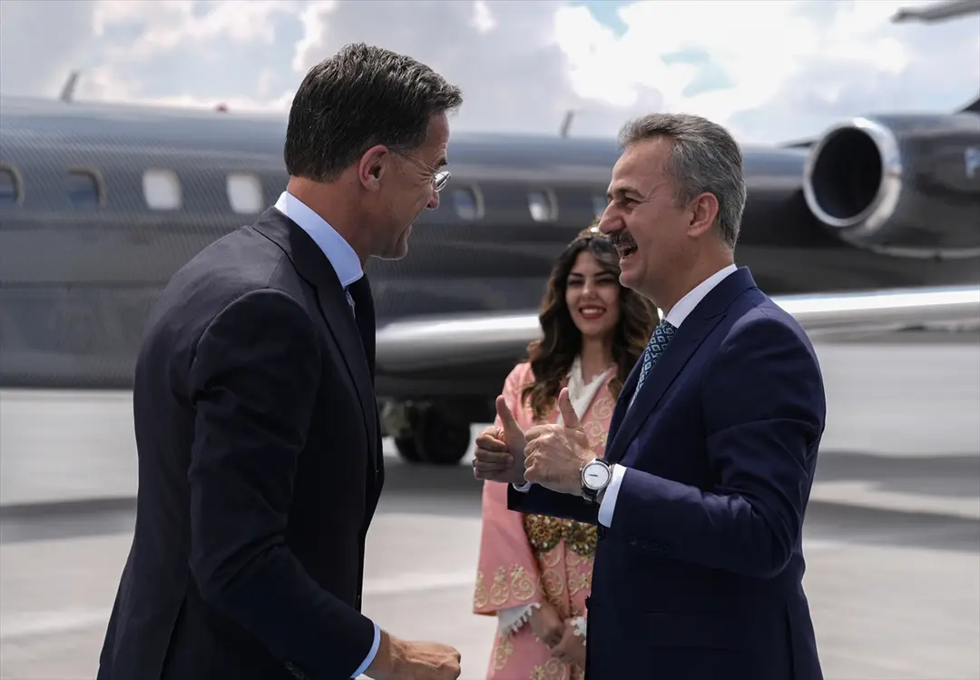 Rutte Ankara'ya geldi