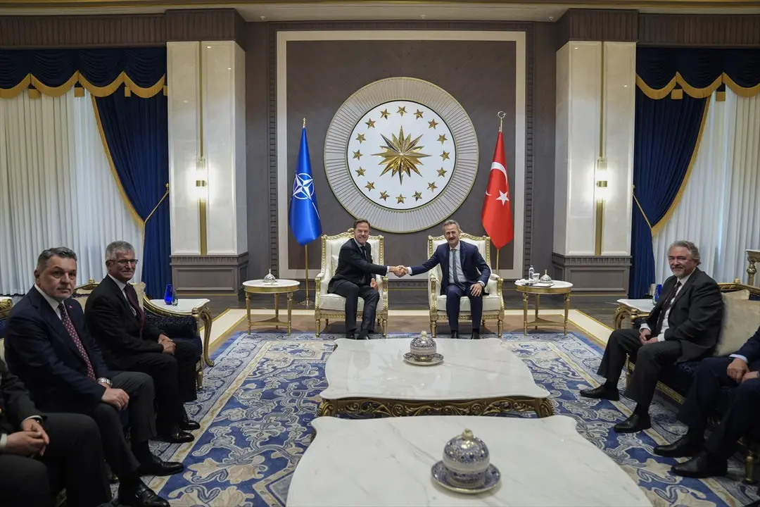 Rutte Ankara'ya geldi