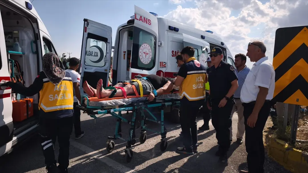 Kırıkkale'de trafik kazası: 6 yaralı