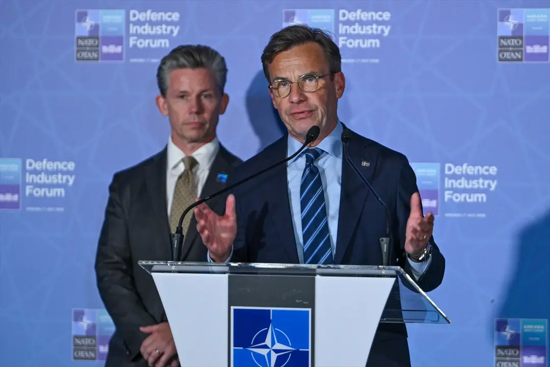 Kristersson: NATO'nun GlobalEye seçimi önemli