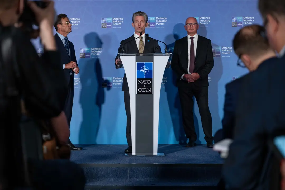 Kristersson: NATO'nun GlobalEye seçimi önemli