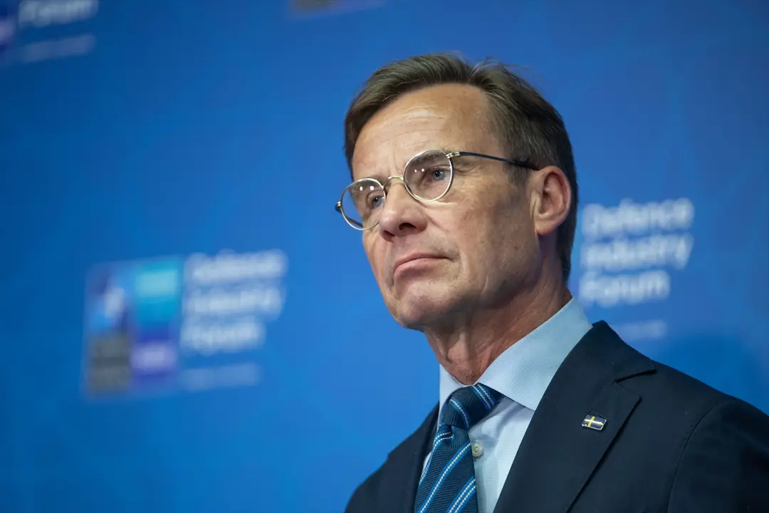 Kristersson: NATO'nun GlobalEye seçimi önemli