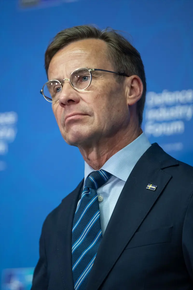 Kristersson: NATO'nun GlobalEye seçimi önemli