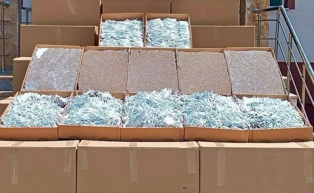 Kırşehir'de 1 milyon 26 bin makaron ele geçirildi