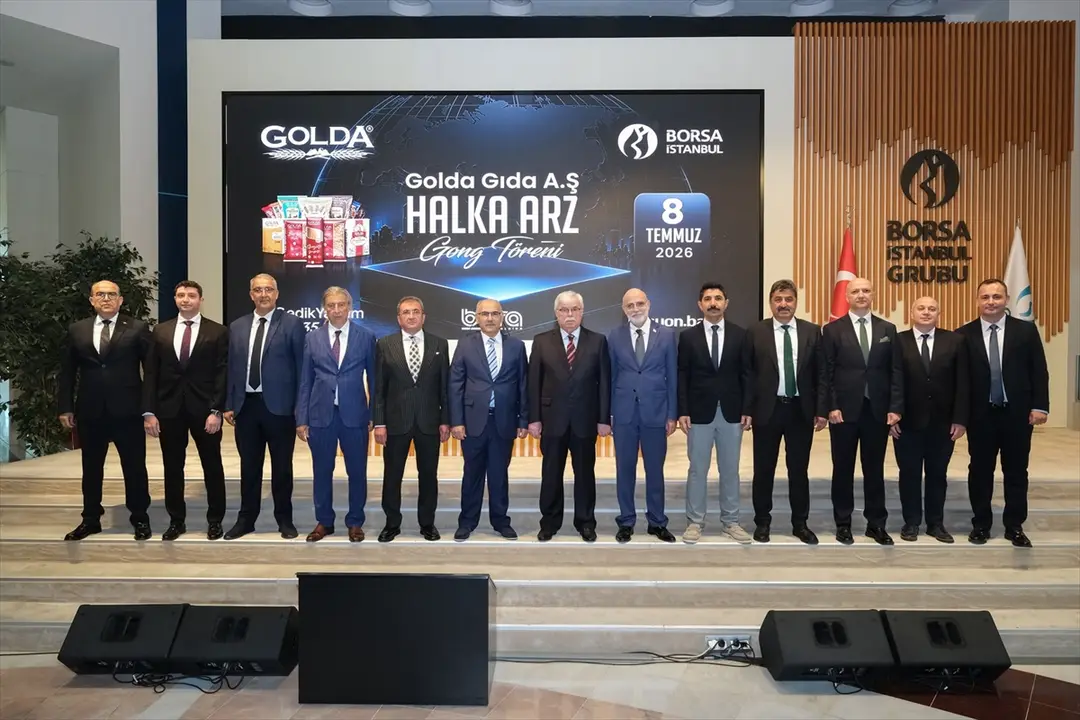 Golda Gıda: Borsa İstanbul'da işlem görmeye başladı
