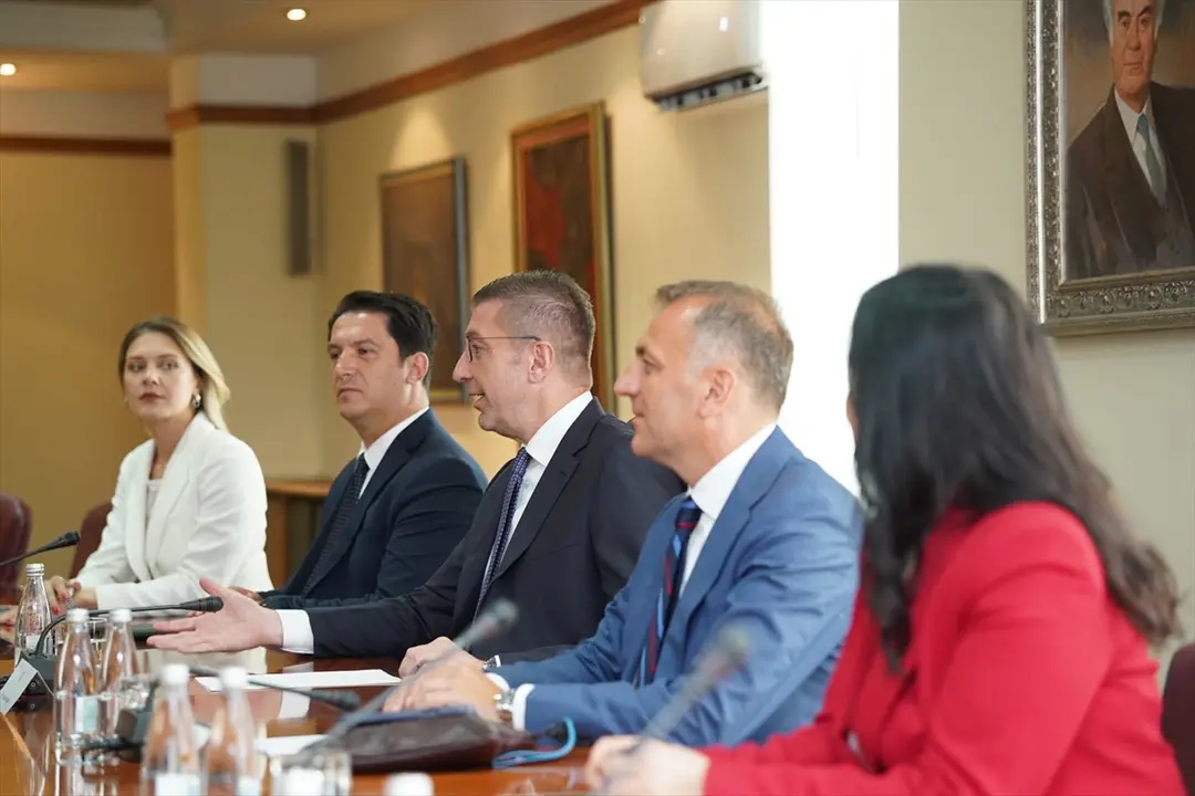 Mickoski: AB desteğiyle işlevsel kurumlar inşa ediyoruz