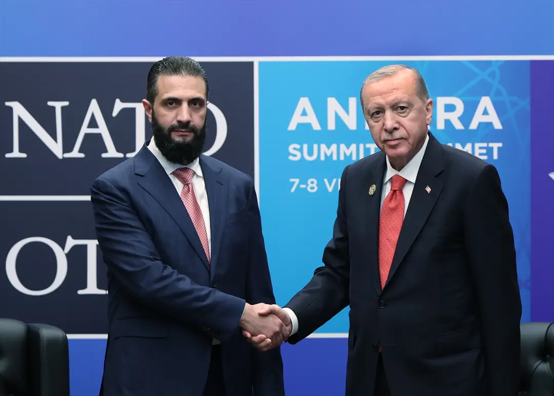 NATO ANKARA ZİRVESİ - Cumhurbaşkanı Erdoğan, Suriye Cumhurbaşkanı Şara ile bir araya geldi