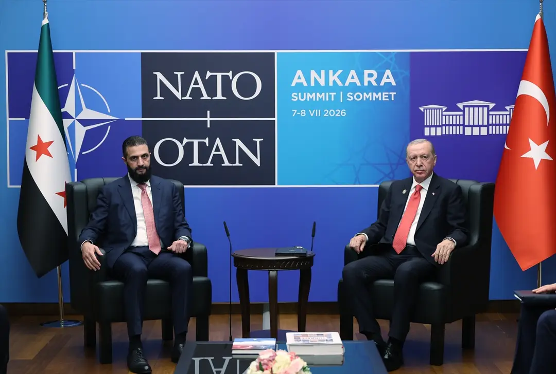NATO ANKARA ZİRVESİ - Cumhurbaşkanı Erdoğan, Suriye Cumhurbaşkanı Şara ile bir araya geldi