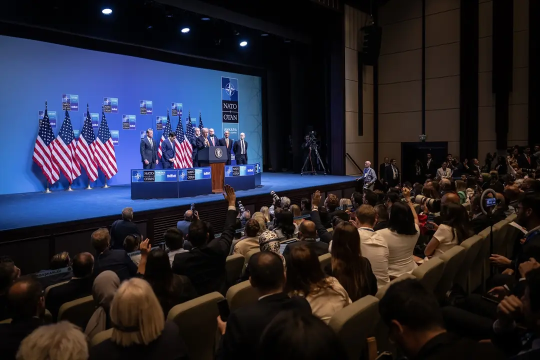 NATO ANKARA ZİRVESİ - ABD Başkanı Trump, zirvenin ardından konuştu: (1)