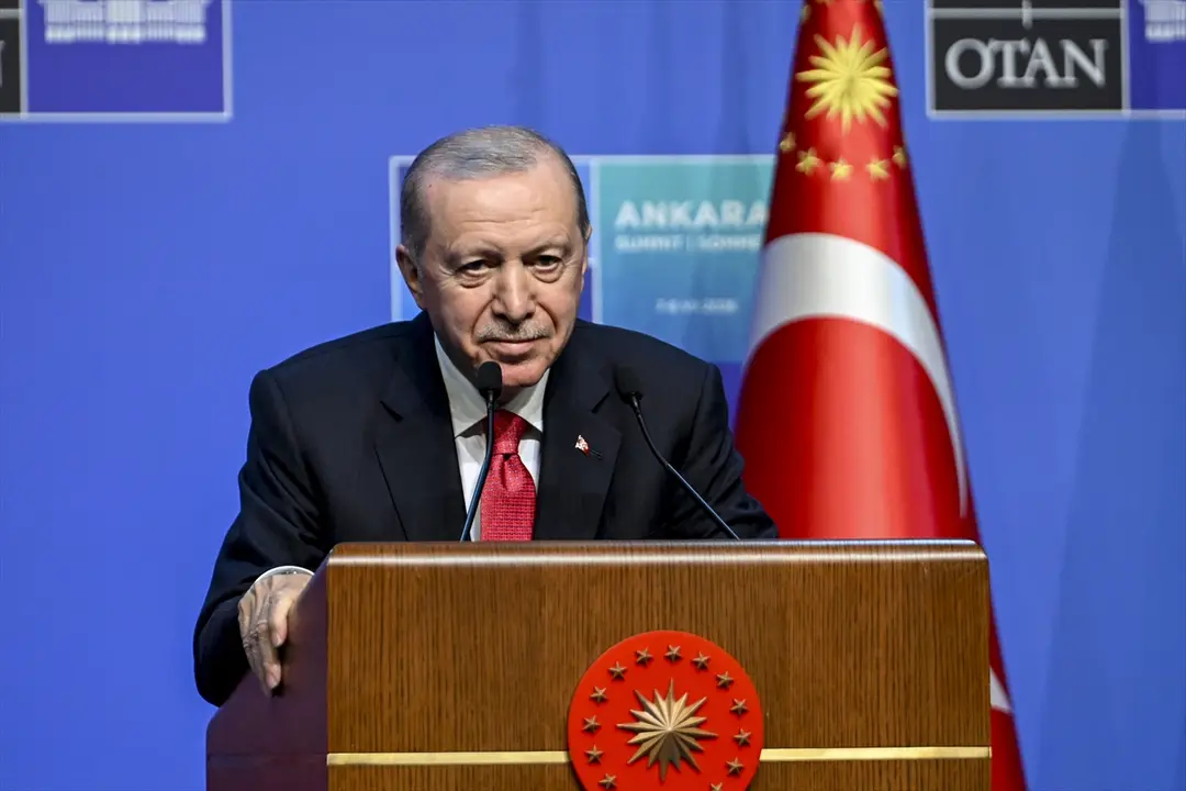 NATO ANKARA ZİRVESİ - Cumhurbaşkanı Erdoğan, NATO Liderler Zirvesi sonrası basın toplantısı düzenledi: (1)