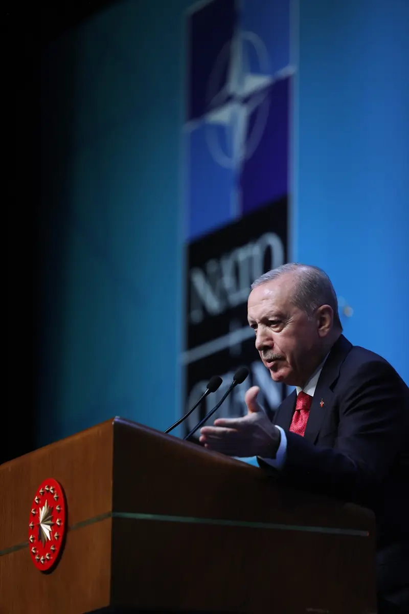 NATO ANKARA ZİRVESİ - Cumhurbaşkanı Erdoğan, NATO Liderler Zirvesi sonrası basın toplantısı düzenledi: (1)