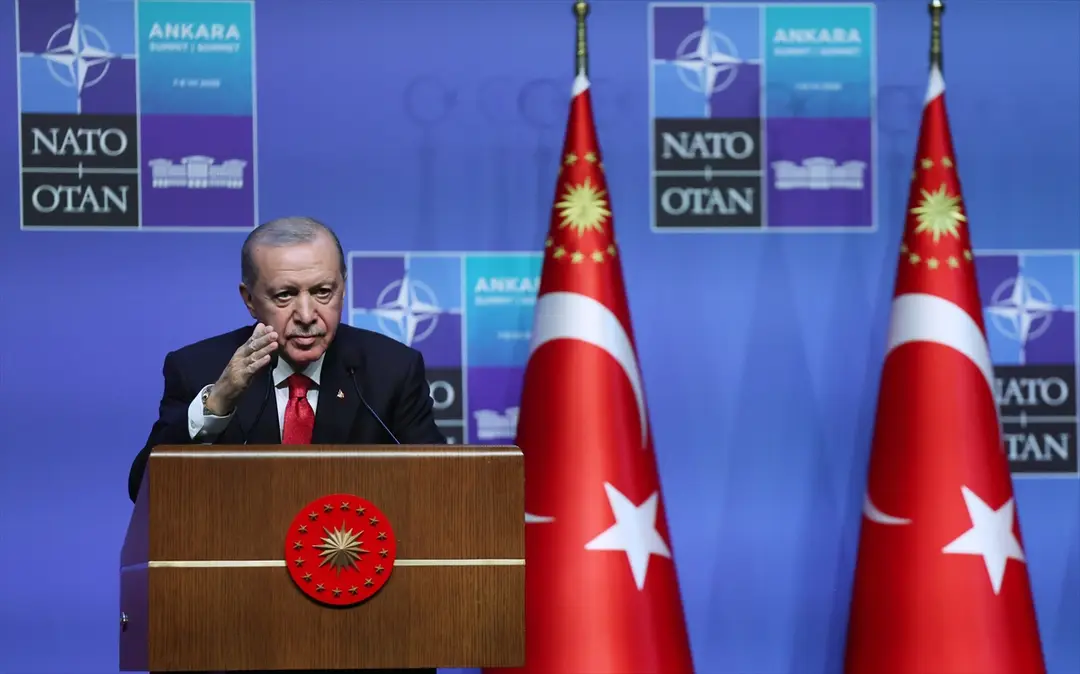 NATO ANKARA ZİRVESİ - Cumhurbaşkanı Erdoğan, NATO Liderler Zirvesi sonrası basın toplantısı düzenledi: (1)