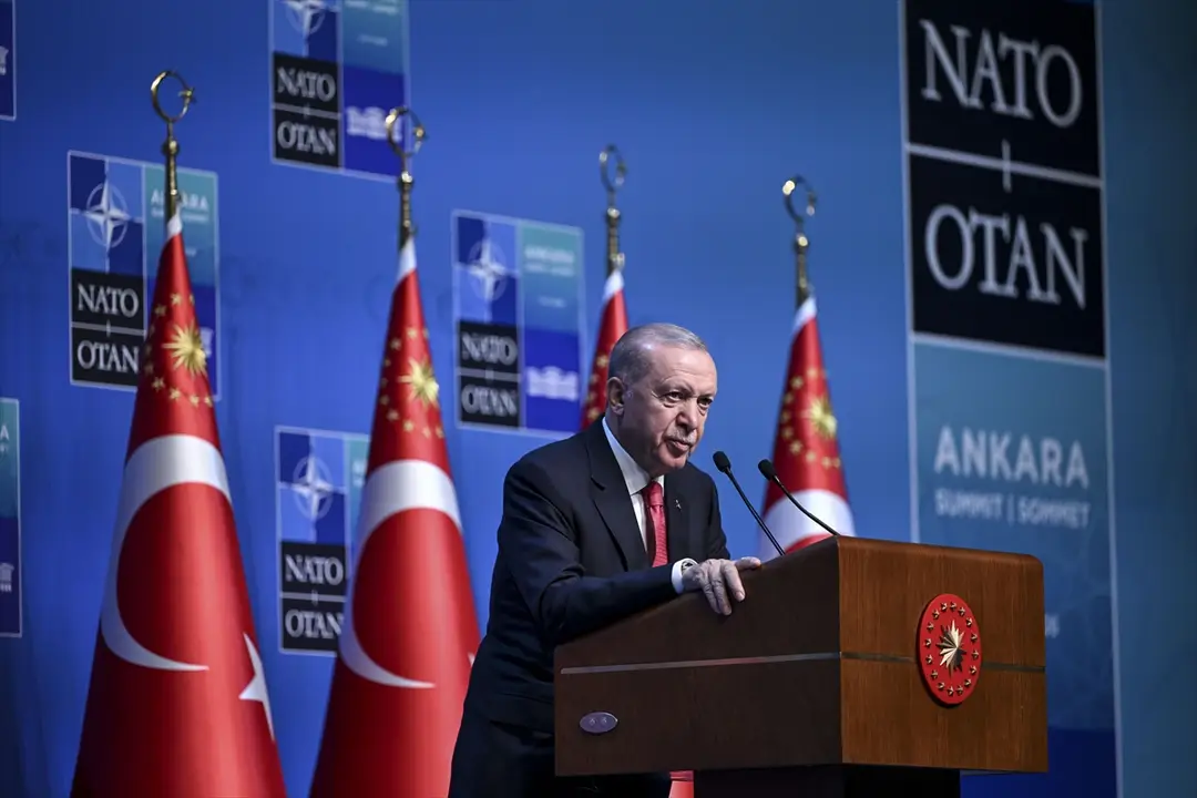 NATO ANKARA ZİRVESİ - Cumhurbaşkanı Erdoğan, NATO Liderler Zirvesi sonrası basın toplantısı düzenledi: (1)